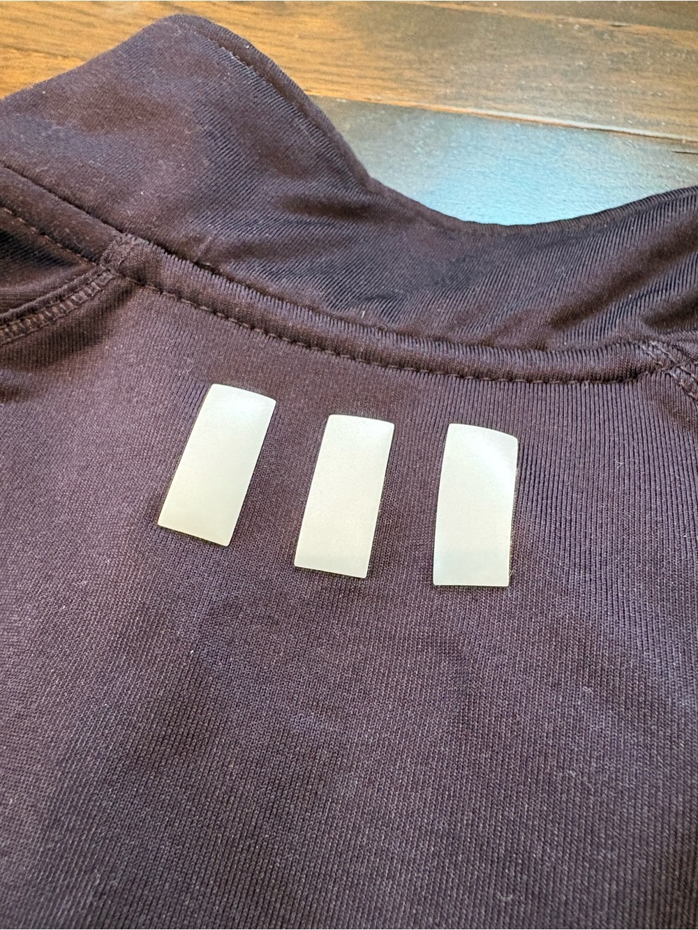 Adidas Golf Fleece Lined Quarter Zip Pullover Thumbholes Womens XL Purple - Picture 5 of 9